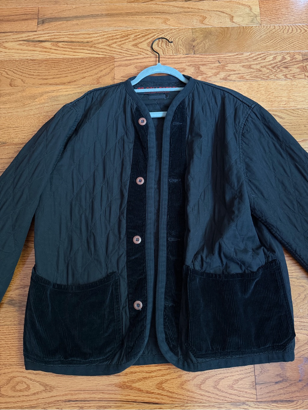 Dr. Collectors Unisex Quilted Bomber Jacket - Black — image 4 of 8